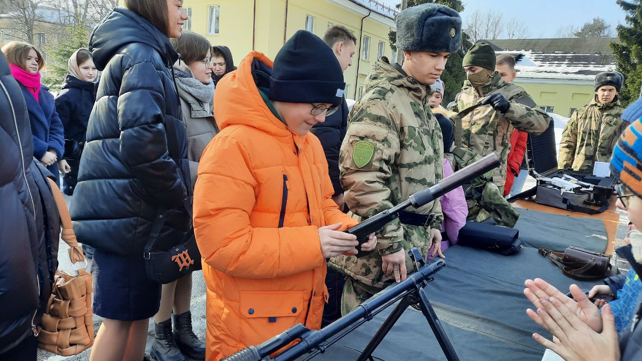 Посещение войсковой части 3382 войск национальной гвардии РФ.